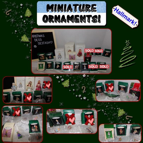 Hallmark Ornaments! {X5} - Picture 1 of 7